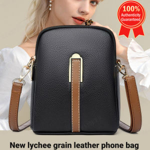 Womens Casual Shoulder Crossbody Bag with Embroidery Line  Litchi grain Satchel Bags for Women