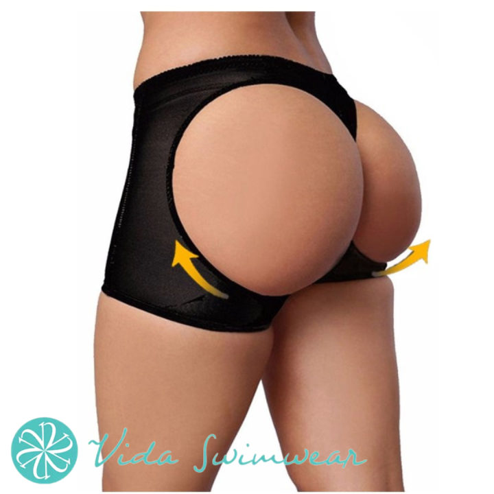 SAYFUT Womens Seamless Butt Lifter Padded Hip Enhancer Shapewear Control  Panties Underwear