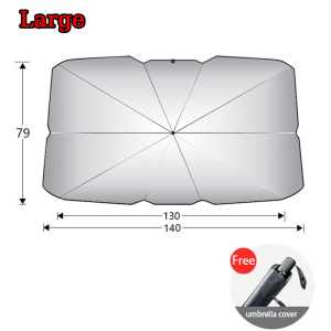 🔥【SG Ready Stock】🔥 Automobile Car Windshield Sunshade Umbrella for UV Protection Temperature Reduction 汽车遮阳伞