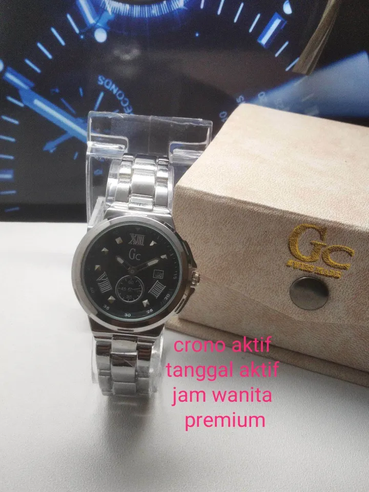 premium GC jam wanita strap stainless swiss made Lazada Indonesia