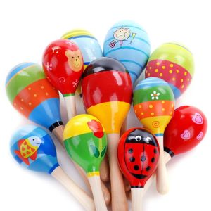 Loveni Colorful Wooden Maracas