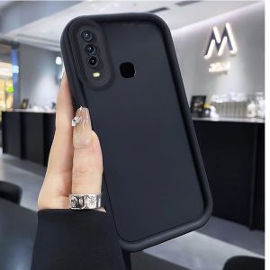 Case for VIVO Y12 VIVO Y15 VIVO Y17 VIVO Y19 VIVO Z1 PRO phone casing Softcase Silicone shockproof Cover new design aesthetic Cartoon Mirror Cat with holder and Soft film JTMKTM01