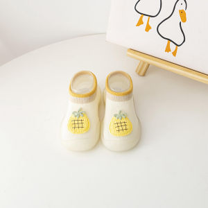 จัดส่งจากประเทศไทย รองเท้าเด็กแรกเกิด ตาข่ายระบายอากาศ รองเท้าหัดเดิน ถุงเท้าเด็ก นุ่ม อบอุ่น และทนทาน เหมาะสำหรับ 6 เดือนถึง 3 ปี