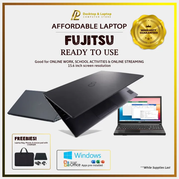 Fujitsu Laptop Etc... • Intel Core i3/i5 • Celeron • 4GB-16GB RAM ...