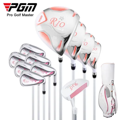 [PGM GOLF] ชุดเซ็ทไม้กอล์ฟกอล์ฟ + ถุงกอล์ฟ + head cover สำหรับ ผู้หญิง PGM LTG038 Rio III Womens Golf Club Set