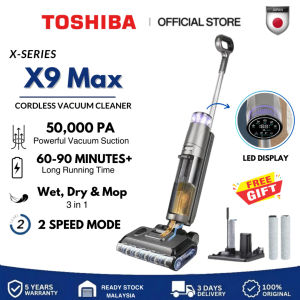 X10 PLUS Premium Wet and Dry Mop Cleaner 2 Edge Cleaning Lightweight 99.9% Sterilization