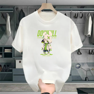 LC.TRADING เสื้อยืดคอลเลคชั่นใหม  พิมพ์ลายใหม่ยอดฮิต คอกลมแขนสั้น ฤดูร้อนใหม่ มี5 สีให้ได้เลือกใส่ สินค้าพร้อมจัดส่ง B0195