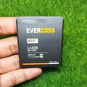 BATERAI BATTERY BATRE EVERCOSS A53 ORIGINAL EVERCOSS A53 BINTANG DOUBLE POWER