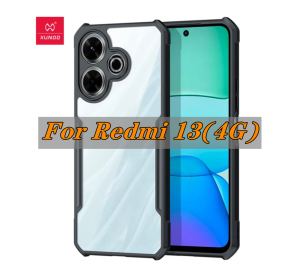For Redmi 13 Xundd Case Shockproof Case For Redmi13 4G Case Transparent Bumper Phone Cover Anti-scratch Dustproof Shell Cover
