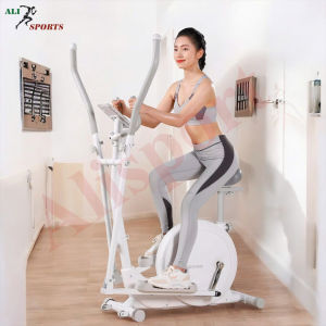 Xe đạp tập thể dục tại nhà elip máy đạp xe tập thể dục toàn thân xe đạp tập gym tại nhà + kèm đồng hồ đo nhịp tim