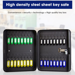 Multi-Key Lock Box Spare Password Storage Organizer For Car Keys Home Office Factory Store New.