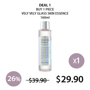 (VELY VELY) Glass Skin Essence 160ml - COCOMO