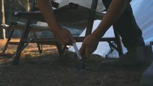 เก้าอี้ไม้วอลนัทยี่ห้อ TNR Camping Size Lของแท้100%