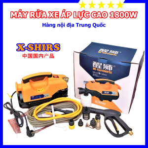 Máy Rửa Xe X SHIRS Hàng Nội Địa Trung Quốc - Công Suất 1800W - Bảo Hàng 12 Tháng