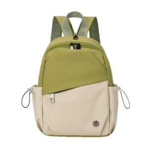 DINAH Korean  style Women Backpack Nylon High Capacity Student Schoolbag Portable Lightweight Nylon Shoulder Bag College Students