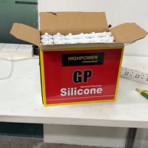 HighPower GP Silicone Sealant 280ml Construction Glazing General Purpose Strong Bond Waterproof