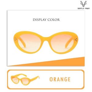 GANTLE FAWN Sunglasses Kacamata Hitam Korean Style Kekinian Aesthetic Anti UV/ Silau Unique Bahan Tr90 Terbaru Wanita 2252