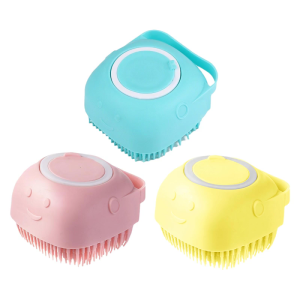 Nhẹ nhàng lông thú cưng bàn chải Silicone lông bàn chải tắm massage cho giống khác nhau mèo và động vật nhỏ chải chuốt cung cấp