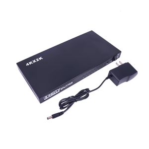 1x8 HDTV Distribution Amplifier With 4K60Hz Resolution Output Intelligent Switching For Gaming Consoles And PC