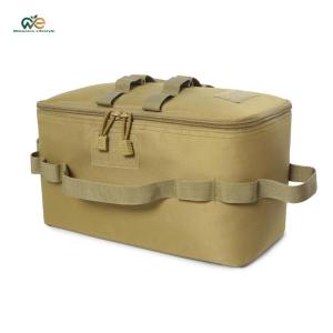 ถุงเก็บของแคมป์ปิ้งขนาดใหญ่เตาแก๊สหม้อพกกระเป๋า 600D กระเป๋าอ็อกซ์ฟอร์ดกระเป๋าปิกนิกสำหรับเดินป่าแคมป์ปิ้ง[Winnereco Lifestyle]