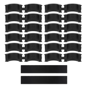 Bike Grip Spacers Flexible Rubber Materials Weatherproofed Anti Vibration Pad for Enhances Cycling Stability