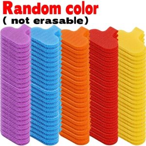 YESPERY 10/30/50pcs Cable Labels Ties Velcro Cable Ties Reusable With Write-on Label Wire Labels Cable Wire Tags Easy Identification