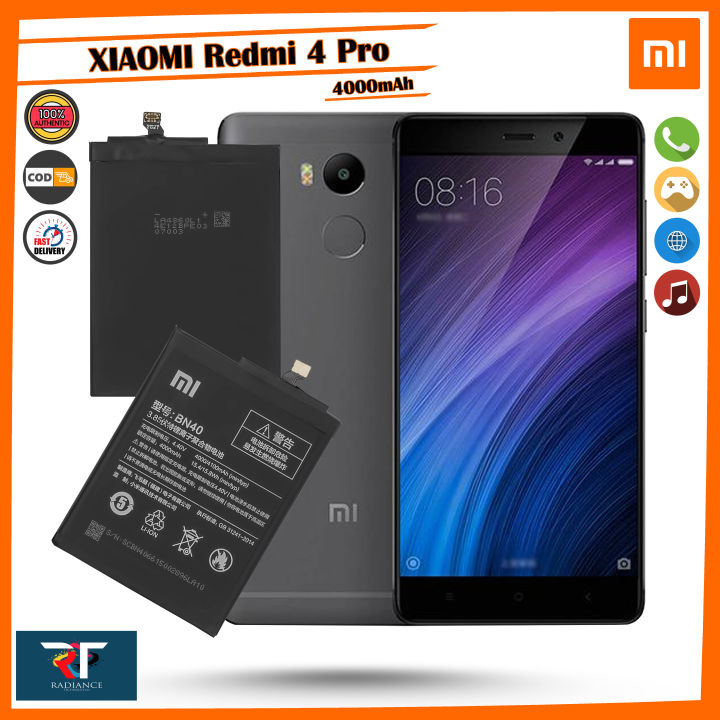 XIAOMI Redmi Pro Battery 4000mAh Model: BN40 Manufacture
