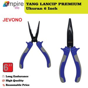 JEVONO PREMIUM Tang Lancip 6 Inch Anti karat