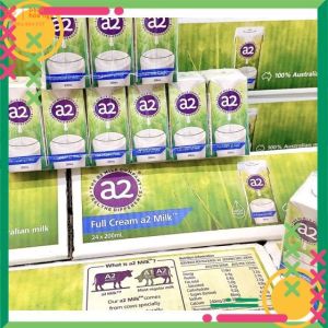 Sữa tươi nguyên kem a2 nước nhập khẩu Úc 24 x 200ml thùng