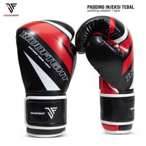 Sarung Tinju Muay Thai Dewasa Indofight 8-16oz Boxing Glove MuayThai Training Gloves Kickboxing
