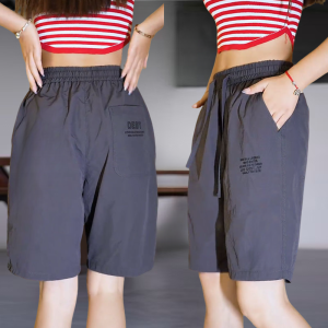 Seluar pendek sukan wanita musim panas seluar santai lima titik baru