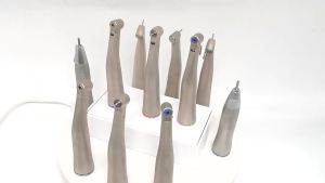 หัวมุมตรง Contra Angle Max X25L/X95L สำหรับทันตกรรม ไฟเบอร์ออปติก หัวมุมต่ำความเร็วต่ำ 1:1/1:5/20:1 หัวมุมความเร็วสูง