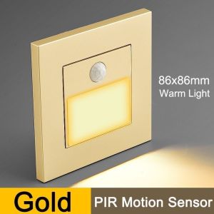 YMJR Lampu Tangga Sensor Gerak Otomatis Waterproof Lampu Dinding Kamar Tidur Aesthetic / Lampu LED Untuk Garasi Koridor Aula Lampu Hias