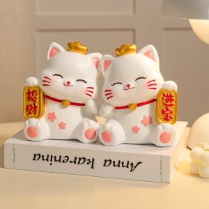 Set 2 Pembatas Buku Berdiri Kucing Lucu - Hiasan Meja & Organizer Buku Unik Cocok Untuk Hadiah