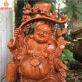 Tượng phật di lặc bằng gỗ hương cao cấp nguyên khối mẫu ngũ phúc cao 60 cm trạm khắc tinh xảo sắc nét mang lại sức khỏe tài lộc hạnh phúc may mắn bình an cho gia đình. 