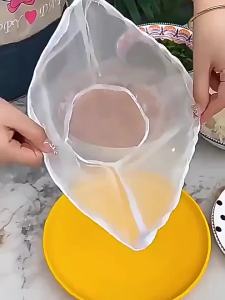xpkQ Gifts Bowl Shape Cheese Cloth Bag Reusable with Closed Edges Mesh Bag Fine Mesh Food Dehydrat Strainer Cooking Tool 2B5Z7