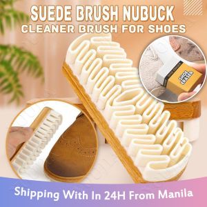 Premium Suede Brush Nubuck Cleaner Crepe Brush and Suede Eraser Set Suede Brush for UGGS Complete Shoe Cleaning Bristle Brushes Kit for Nap Care