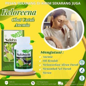 Keloreena - Obat Anemia Kurang Darah Trombosit Rendah Badan Lemas Kepala Sering Pusing Menaikan HB Rendah
