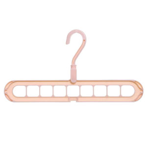 6pcs/Set Magic hanger 360° rotating hanger Plastic Multi-Function Indoor Clothes Hanger