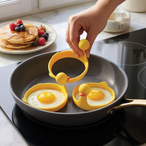 OTOTO Sunny Side Duck - Egg Rings (Set of 3)