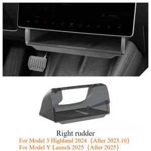 Under Screen Storage for Tesla Model Y/3+ Highland Model Y juniper Central Control Hidden Storage Organizer Tray Accessories