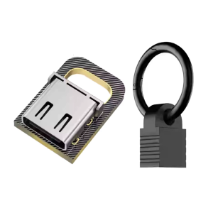 Du lịch thân thiện dụng cụ giữ dây điện antitangle Móc Chìa Khóa tổ chức văn phòng sử dụng nhà