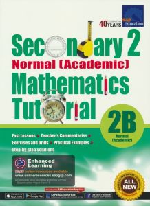 Grade Two grade two NA-based Mathematics 2B SAP Secondary 2 Normal [Academic] Mathematics Tutorial 2B Singapore original teaching assistant Mathematics Tutorial series junior high school Mathematics exercise book