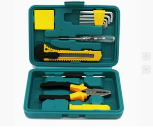 11Pcs/set Tools set Home Tool Box Professional Hardware Home Repair Set Hand Tools Pliers Tape measure Screwdriver