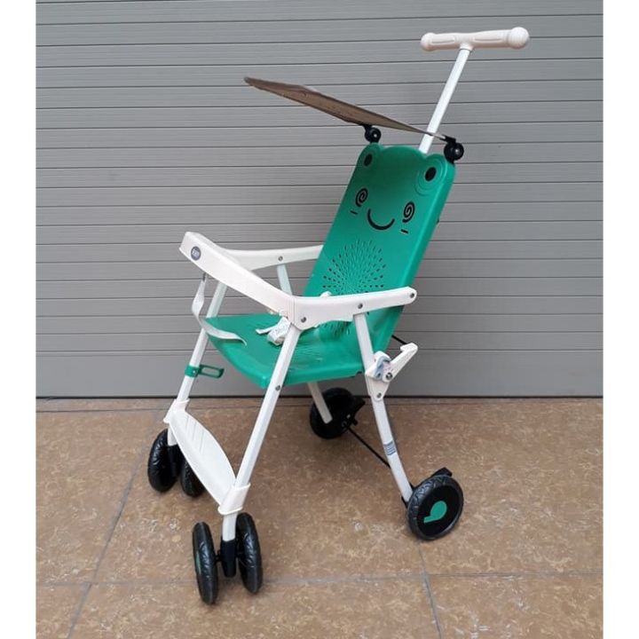 Xe Đẩy Du Lịch Gấp Gọn (Có Bảo Hiểm + Phanh Chân + Mái Che+ Túi Đồ ...