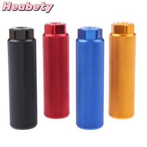 Heabety 1pcs Alloy Foot Stunt Peg For BMX Bike Fit 3 8 Inch Axles Bike Pegs Anti Skid Lead Foot Rest Pegs Bicycle Accessories
