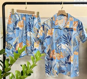 💝Mẫu Mới💝 Bộ quần áo đi biển nhóm team đủ size gia đình. Mẫu Lá mon Xanh