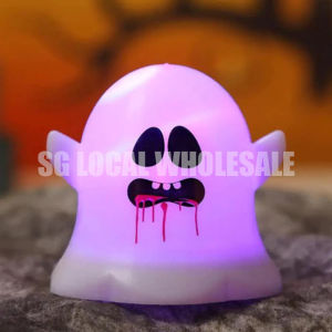 Lampu Malam Hantu Halloween Ghost Lights halloween lights indoor halloween decorations Luminous Ornaments Night Lights Toys Decoration Decoration Small Gifts