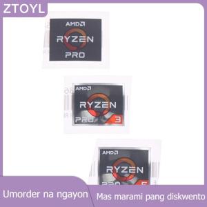 ZTOYL GUCHEN AMD Processor Series Sticker ATHLON Ryzen R 3 5 7 Logo PRO7 Generation Label