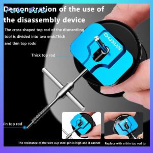 [Feibe Befei] Reel Bearing Remover Kit Matertial Stainless Steel Repair Kit Baitcasting Maintenance Tools Spool Dismantling Device Pin